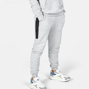 Pedido OEM, ropa deportiva de invierno personalizada, chándal ajustado de manga larga para hombre, chándal, trajes para correr, 100% algodón, transpirable, alto - Product Image 6