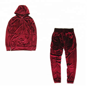 2025 nouveaux survêtements en velours pour hommes à la mode ensembles imprimés respirants de qualité supérieure personnalisés pour l'hiver - Product Image 3