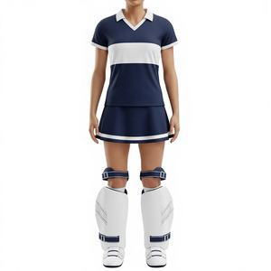 Uniforme de Hockey sobre Césped Personalizado por Sublimación, Unisex, con Mangas Cortas, Tela Transpirable, Fabricante OEM - Product Image 1