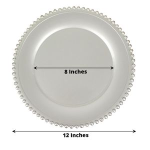 Plaque de chargeur en métal écologique réutilisable pour la décoration d'événements de fête de mariage de restauration de restauration durable - Product Image 3