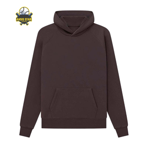 Sudadera con capucha esencial al por mayor de primera calidad para hombres y mujeres logotipo bordado de alta calidad personalizado Gsm grueso Unisex Essentials Sudadera con capucha - Product Image 4