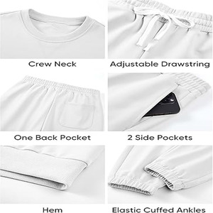 Ensemble de survêtement pour homme, coupe-vent, en molleton, ensemble de survêtement de sport, fermeture éclair, survêtement de couleur pour homme, téléchargé par Dress Sports - Product Image 4