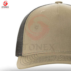 Casquette de baseball sportive vintage en coton à 5 panneaux de haute qualité avec tissu en dentelle Logo personnalisé Couleur unie disponible en gros - Product Image 6