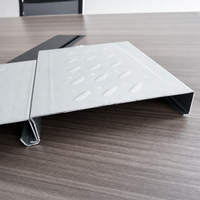 Plancher en acier |   Plateforme de mezzanine 250*40 |   Construction sèche non-cimentaire pour extension d'espace de bureau commercial optimisant l'espace