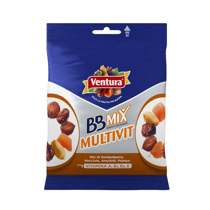 MULTIVIT BBMIX-campuran kacang, hazelnut, goldenberry, pepaya 50 g