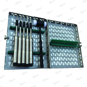 Ensemble d'ostéotome d'implantologie dentaire manuel de puissance de qualité supérieure Marteau concave Instruments en acier inoxydable pour la chirurgie Implants dentaires - Product Image 4