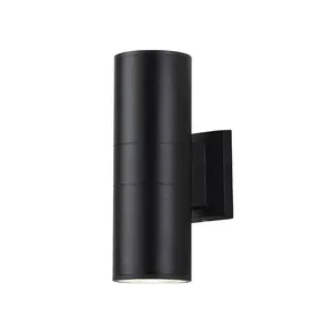 Applique murale extérieure OrienDuva, LED étanche avec lumière blanc chaud 3000K, forme longue et mince, base en acier inoxydable et aluminium, indice de protection IP65 - Product Image 4