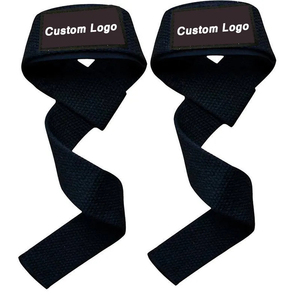 Correas de Muñeca Ajustables de Nailon de la Mejor Calidad OEM para Levantamiento de Pesas con Cierre Ajustado, Resistentes, con Logotipo/Talla y Color Personalizados - Product Image 1