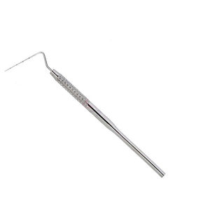 เครื่องมืออุดฟันเกรดศัลยกรรม 21 มม. หัวตรวจแบบปลายเดียว ด้ามจับแข็ง ขัดเงา หัวตรวจแบบปลายแหลมบางเฉียบ ทำจากเหล็ก ใช้ด้วยมือ - Product Image 5