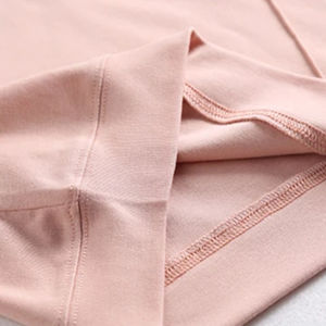 Camisetas de algodón con estampado de verano personalizado para mujer, cuello redondo, manga corta, alto, transpirable, ajustado, estilo informal, suave, sólido, Jersey con logotipo - Product Image 5