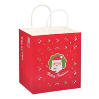 Bolsa de Papel Kraft Desechable TBH TB5 con Boquilla, Impresión Offset, 31cm x 26cm x 17cm, Precio Mayorista en Malasia, para Supermercado
