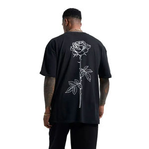 Camisetas personalizadas para hombre, Camiseta 100% de algodón, Camiseta con estampado de pantalla, fabricante de ropa, camiseta informal transpirable de diseño de gran tamaño - Product Image 3