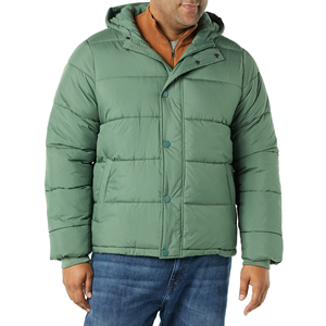 Pakistan Manufacture Winter Resistant <b>Packable</b> Lightweight Hooded Puffer <b>Jacket</b> Custom Plus Size Men Puffer <b>Jacket</b> - Product Image 4