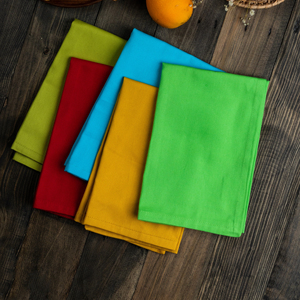 ผ้าเช็ดปากผ้าฝ้ายออร์แกนิค100% นุ่มพิเศษแห้งเร็วและซักไว้ล่วงหน้า - Product Image 1