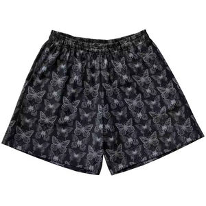 Shorts pour hommes Tendance Vente en gros Impression par sublimation personnalisée Shorts de sport pour hommes Gym Shorts de sport pour hommes en tissu de maille vierge Shorts respirants - Product Image 4