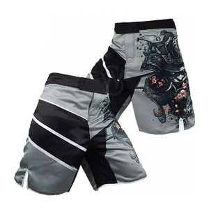 Hot Sale Custom Design Stretch Nylon/Polyester Men <b>MMA</b> <b>Shorts</b> Loose Fit Lightweight Quick Dry Sports Wear - Product Image 2