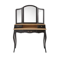 Meilleure vente : coiffeuse de style antique avec trois miroirs et tiroirs au meilleur prix, fabriquée à la main en Indonésie, directement de l'usine