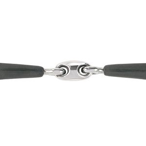 Boca de goma French Eggbutt Bit, broca de acero inoxidable Para Caballo, tachuela ecuestre, equipo de entrenamiento y equitación - Product Image 3