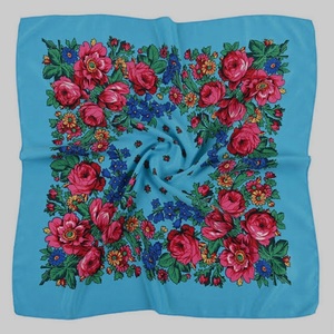 Foulard carré pour femme personnalisé - Bandana écologique, de luxe, fait main, séchage rapide, durable, pour toutes les saisons - Product Image 4