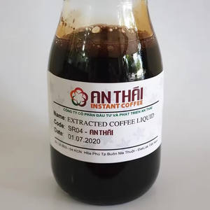 Extracto de sabor amargo de alta calidad más vendido, café líquido Vietnam, bebida lista para beber, café instantáneo, Chocolate Brix 45-55, empaquetado - Product Image 2