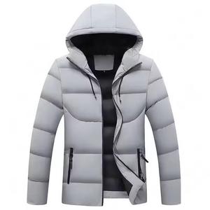 Chaud hommes de qualité supérieure solide fermeture éclair surdimensionné doudoune hiver chaud personnalisé matelassé imperméable haute qualité doudounes - Product Image 6