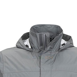 เสื้อแจ็คเก็ตกันลมแบบมีฮู้ด ดีไซน์เองได้ ผ้าแคนวาส สีพื้น สไตล์ไฮสตรีท กันน้ำ เหมาะสำหรับฤดูหนาว สตรีทแวร์ - Product Image 5