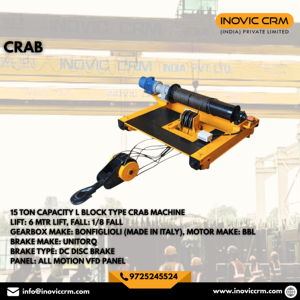 Máquina eléctrica para grúas de doble viga EOT |   Unidad de Elevación de Alta Resistencia de 1 a 50 Toneladas para Usos Industriales - Product Image 1