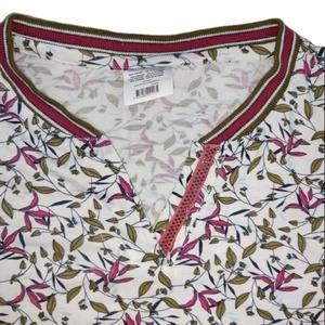 Top Estampado de Viscosa y Elastano para Mujer, Cuello en V, Diamantes, Diseño Personalizable, Tallas, Estilo y Material, Fabricado en India, Mumbai - Product Image 2
