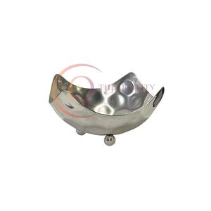 Tazón de Acero Inoxidable con Diseño Martillado Moderno para Servir Chocolate y Uso en Fiestas, Apto para Lavavajillas, Duradero, para el Hogar y Hoteles - Product Image 3