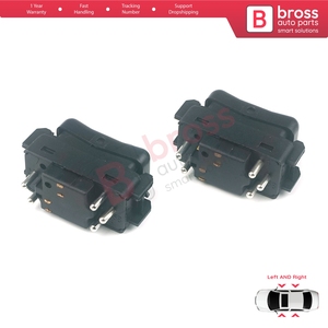 Interrupteur de commande de fenêtre de console centrale BDP631+BDP632 5 broches Gauche Droite pour W124 A124 C124 S124 W126 C126 W463 W201 190 A1248204610 - Product Image 4