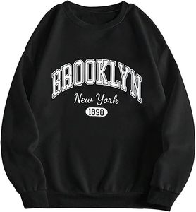 High Quality Customized Men's Regular Fit Crewneck Winter Embroidered Trendy Design Streetwear Sweatshirt 2024 - Product Image 1