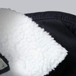 Hot Sales High Quality Autumn Stand Collar <b>Denim</b> <b>Jacket</b> with Linen Lining Made Standard Thickness Street Style - Product Image 4