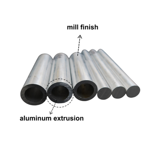 Produits en aluminium Yuh Field, tube rond en aluminium 7075 T6 anodisé extrudé, usage industriel - Product Image 3