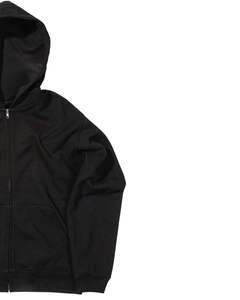 Women's Oversized <b>Black</b> <b>Zip</b>-<b>Up</b> <b>Hoodie</b> Casual Streetwear with Pockets Front Logo OEM Anti-Pilling Breathable Customizable Colors - Product Image 4