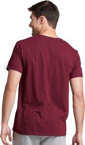 100% algodón de gran tamaño Drop Shoulder camiseta personalizada de alta calidad de impresión de peso pesado de punto sólido tejido Casual para el verano - Product Image 4