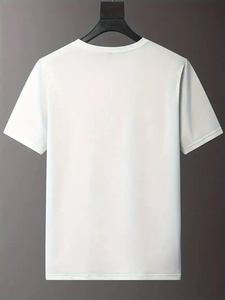 Slim Fit O Neck 100% Cotton Men T-shirt 2024 With Custom Printing <b>Logo</b> Stock,Bulk Clothes,Mix Clothes Bale ,Used Clothes - Product Image 4