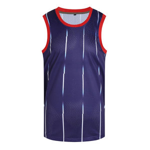 New Basketball Jerseys with Logo New Design Fully Custom Made Wholesale Breathable Plus Size 100% Polyester - Product Image 1