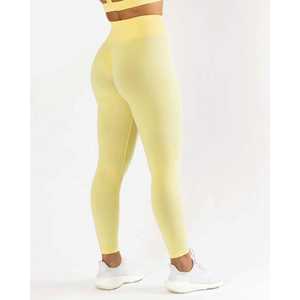 Legging de mujer de estilo personalizado al por mayor para entrenamiento 2025 último diseño sólido cintura alta color personalizado tamaño OEM - Product Image 6