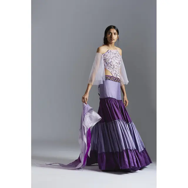 נשים סט להנגה רקום כבד שמלות נשים שמלות כלה שמלות הודיות מפעל בגדים בהודו מיצרנים הודיים