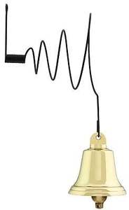 Cloche de porte artistique en laiton avec forme gravée conçue pour les rassemblements spirituels festivals religieux et maisons patrimoniales - Product Image 4