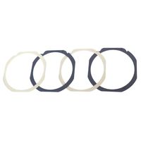 ZHUYI Cadre en plastique PPS de 8 pouces pour wafer, noir et blanc, certifié ISO9001