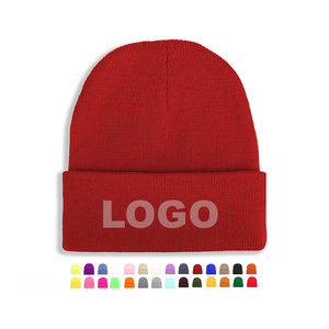 Gorros de Moda al por Mayor, Gorros de Punto con Bordado Personalizado, Logotipo Personalizado, Gorro de Invierno, Gorros Gruesos - Product Image 2