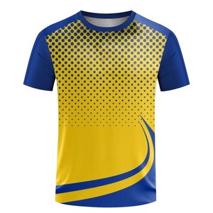 Vêtements de tennis de table pour hommes Vêtements de badminton à séchage rapide pour femmes T-shirt de sport à manches courtes Running Fitness Wear Stock,Bulk - Product Image 1