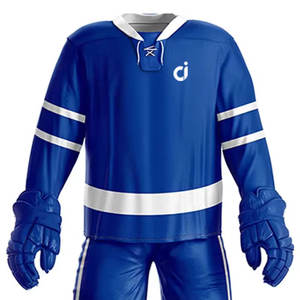 Uniforme de hockey sur glace respirant avec logo personnalisé, fabrication professionnelle, vêtements de sport, uniforme de hockey sur glace en vente en ligne - Product Image 2