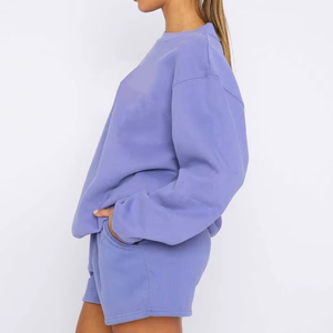 เสื้อกันหนาวมีฮู้ดผ้าขนแกะเทอร์รี่ใส่ได้ทุกฤดู - Product Image 5