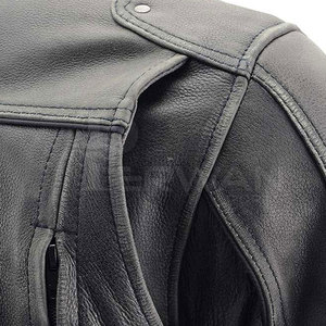 แจ็กเก็ตมอเตอร์ไซค์หนังกันน้ำสำหรับผู้ชายเสื้อกีฬาระบายอากาศได้สำหรับผู้ใหญ่ - Product Image 5
