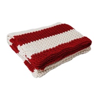 Plaids en coton tricoté jacquard écologiques les plus vendus, imprimés sur mesure, toutes saisons, design élégant et personnalisé pour la maison