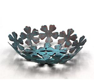 Premium Quality Aluminum <b>Metal</b> Luxury Designer <b>Bowl</b> Nickel Color Decorative Large <b>Metal</b> <b>Bowl</b> Handmade in Wholesale Bulk - Product Image 6