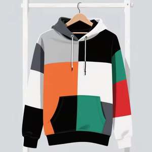 Sudadera con capucha para hombre personalizada 100% algodón secado rápido transpirable invierno ligero hecho en Pakistán - Product Image 2