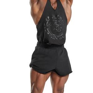 Breathable Best Quality <b>Men</b> <b>Black</b> Raw Hem Bodybuilder <b>Shorts</b> <b>Men</b> Custom Made Gym <b>Shorts</b> for Sale in Bulk - Product Image 1